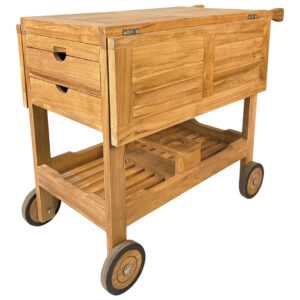 Ambia Garden Ambia Garden ZAHRADNÍ SERVÍROVACÍ VOZÍK 100/54/82 cm