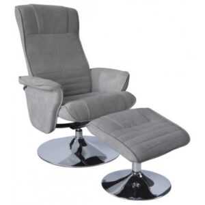 ASKO - NÁBYTEK Křeslo s podnožkou Connor