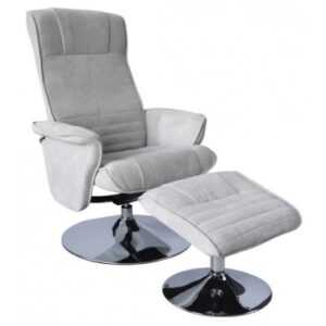 ASKO - NÁBYTEK Křeslo s podnožkou Connor