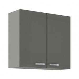 ASKO - NÁBYTEK Horní kuchyňská skříňka Grey 80G-72