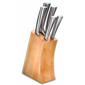 ASKO - NÁBYTEK Sada nožů ve stojanu New SteelDesign