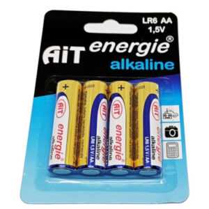 ASKO - NÁBYTEK Tužková baterie (4 ks) Alkaline LR6 AA