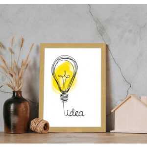 ASKO - NÁBYTEK Rámovaný obraz Idea