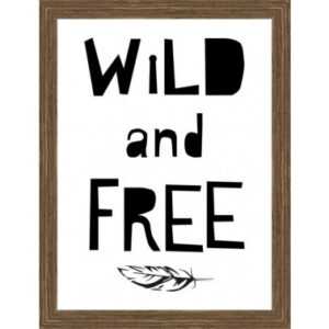 ASKO - NÁBYTEK Rámovaný obraz Wild and free