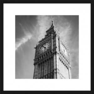 ASKO - NÁBYTEK Rámovaný obraz Big Ben 40x40 cm