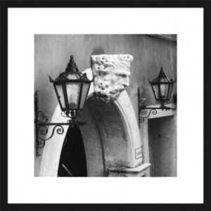 ASKO - NÁBYTEK Rámovaný obraz Lampy 40x40 cm