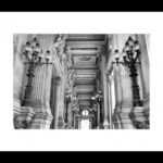 ASKO - NÁBYTEK Rámovaný obraz Architektura 30x24 cm