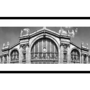 ASKO - NÁBYTEK Rámovaný obraz Gare du Nord 80x40 cm