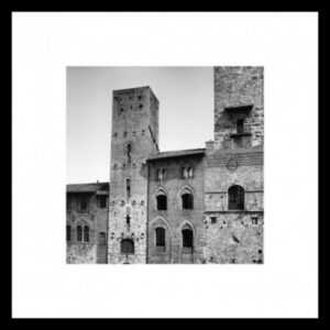 ASKO - NÁBYTEK Rámovaný obraz Piazza del Duomo 50x50 cm