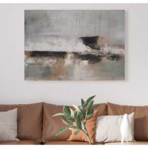 ASKO - NÁBYTEK Ručně malovaný obraz Abstrakce II 100x70 cm