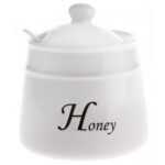 ASKO - NÁBYTEK Dóza na med se lžičkou Honey