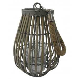 ASKO - NÁBYTEK Proutěná lucerna 20 cm