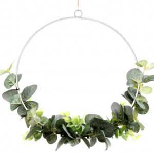 ASKO - NÁBYTEK Umělý věnec Eukalyptus 26 cm
