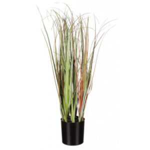 ASKO - NÁBYTEK Umělá rostlina v květináči Tráva 58 cm