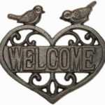 ASKO - NÁBYTEK Nástěnná dekorace Welcome