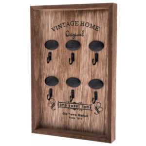 ASKO - NÁBYTEK Věšák na klíče Vintage Home 20x30 cm