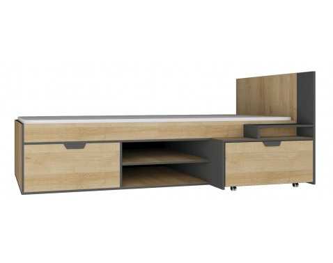 Postel s úložnými prostory Nano ASKO - NÁBYTEK Postel s úložnými prostory Nano