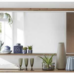 ASKO - NÁBYTEK Nástěnné zrcadlo s poličkou Jasmin