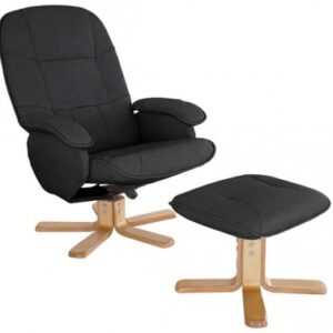 ASKO - NÁBYTEK TV křeslo s taburetem Fiorina