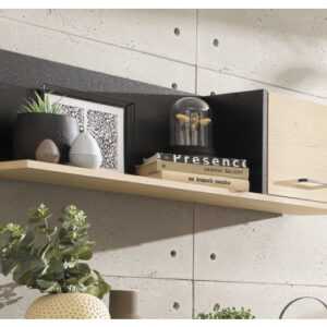 ASKO - NÁBYTEK Nástěnná police s úložným prostorem Madison