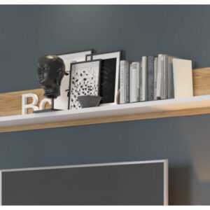 ASKO - NÁBYTEK Nástěnná police Salinas