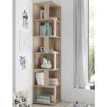 ASKO - NÁBYTEK Rohový regál s přihrádkami Corner Shelf