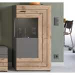 ASKO - NÁBYTEK Skříňka s prosklením Freno