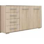 Idžczak Meble Idžczak Meble Komoda FRIDA 2D4SZ Idzczak 135/95/45 Barva: dub sonoma
