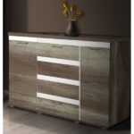 Remex Komoda MODESTO remex 135 x 86 x 45 cm Barva: dub-caniobel