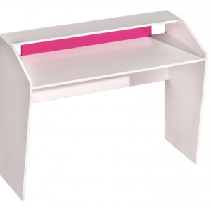 Domel Psací stůl TRAFIKO 9 Domel 120/91/50 barva: bílý mat/růžový mat