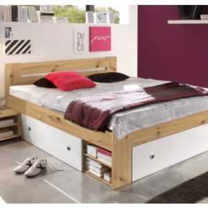 ASKO - NÁBYTEK Postel s nočními stolky Stefan 140x200 cm