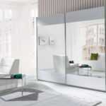 Maridex Šatní skříň LUX STRIPES Maridex 244/206/64 Barva: bila-bily-stripes