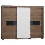 Casarredo Šatní skříň VEGAS V41 Jarstol 245/222/60 Barva: santana-tmava