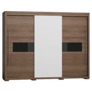 Casarredo Šatní skříň VEGAS V41 Jarstol 245/222/60 Barva: santana-tmava