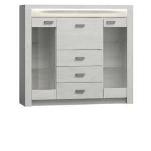 Casarredo Komoda INDIANAPOLIS I8 Jarstol 137/122/42 Barva: craft-bila