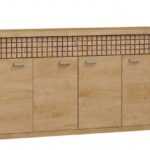 Casarredo Komoda NATURAL 9 Jarstol 191