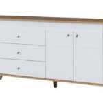 Mlot Komoda SONIA SN7 Mlot 164/90/44 Barva: dub-grandson-bily-lesk