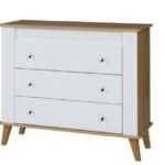 Mlot Komoda SONIA SN10 Mlot 104/90/44 Barva: dub-grandson-bily-lesk