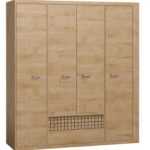 Casarredo Šatní skříň NATURAL 3 Jarstol 195