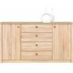 Maridex Komoda FINEZJA F6 Maridex 160/86/54 Barva: dub-sonoma
