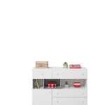 Meblar Komoda SIGMA SI12 Meblar 110/90/40 Barva: bily-lux-beton
