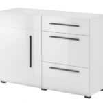 Helvetia Komoda TULSA 45 Helvetia 120/86/39 Barva: bila-bily-lesk