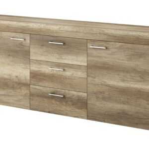 Piaski Komoda SK200 SKY Piaski 200/86/40 Piaski barevné provedení: country šedý