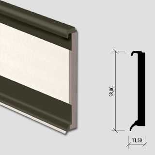 Obvodová lišta Bolta s průhledným okrajem Obvodová lišta Bolta s průhledným okrajem