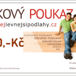 DÁRKOVÝ POUKAZ V HODNOTĚ 1.000 Kč