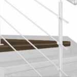 Topstep Schodová podesta Ořech tmavý 3142